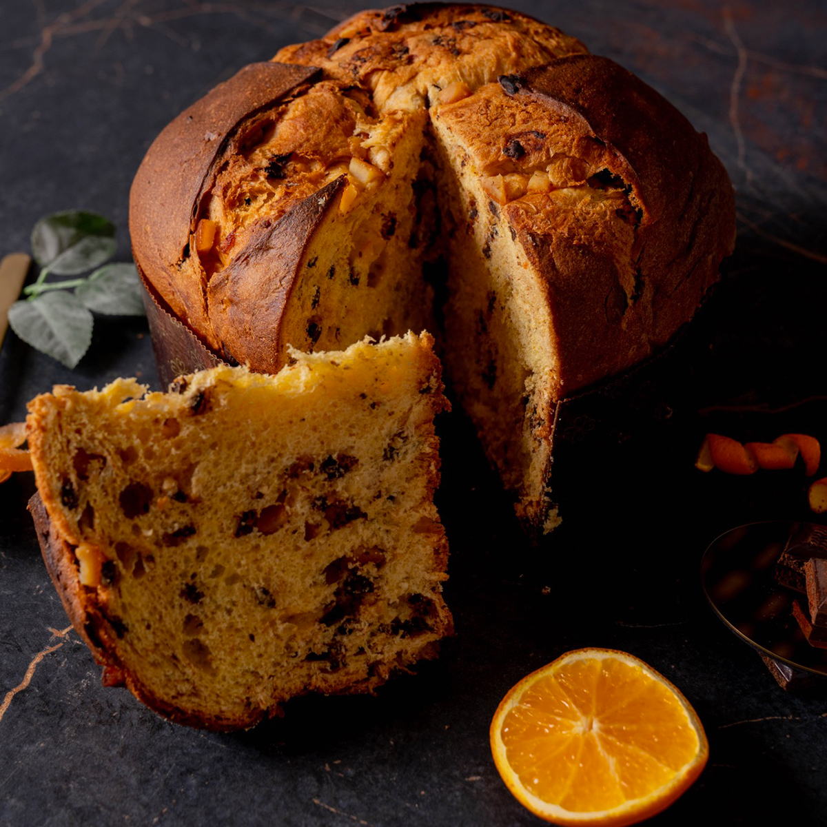 Panettone Arancia e Cioccolato - 1000g - immagine 5