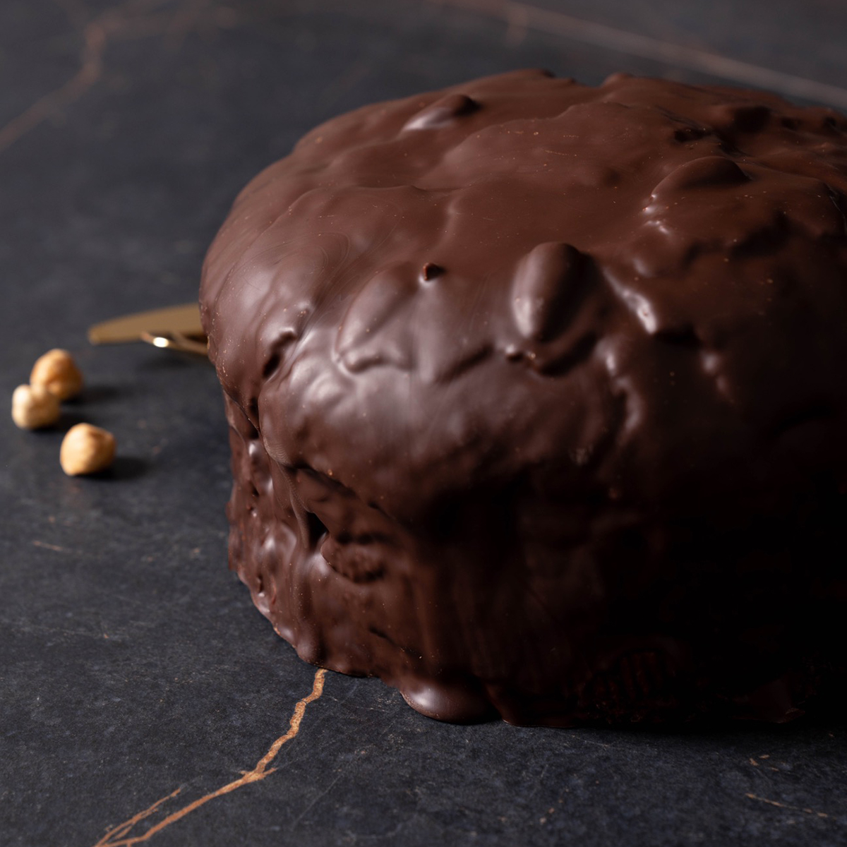 Panettone ricoperto di Cioccolato - 1000g - immagine 3