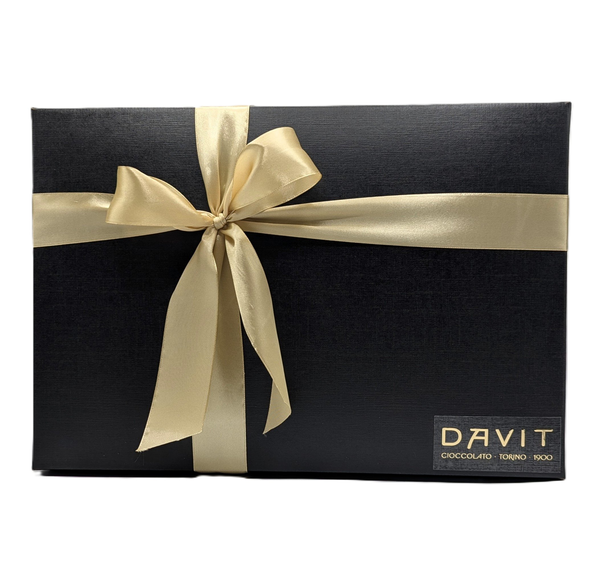 Confezione regalo DAVIT con nastro oro